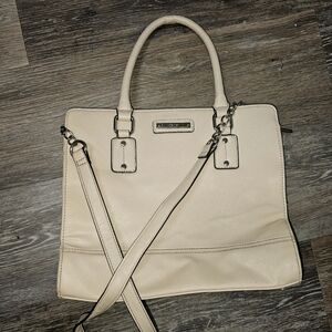 NINE WEST~ Elegant Cream Handbag